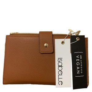 TAN COLOR CONVERTIBLE CROSS BODY/WALLET